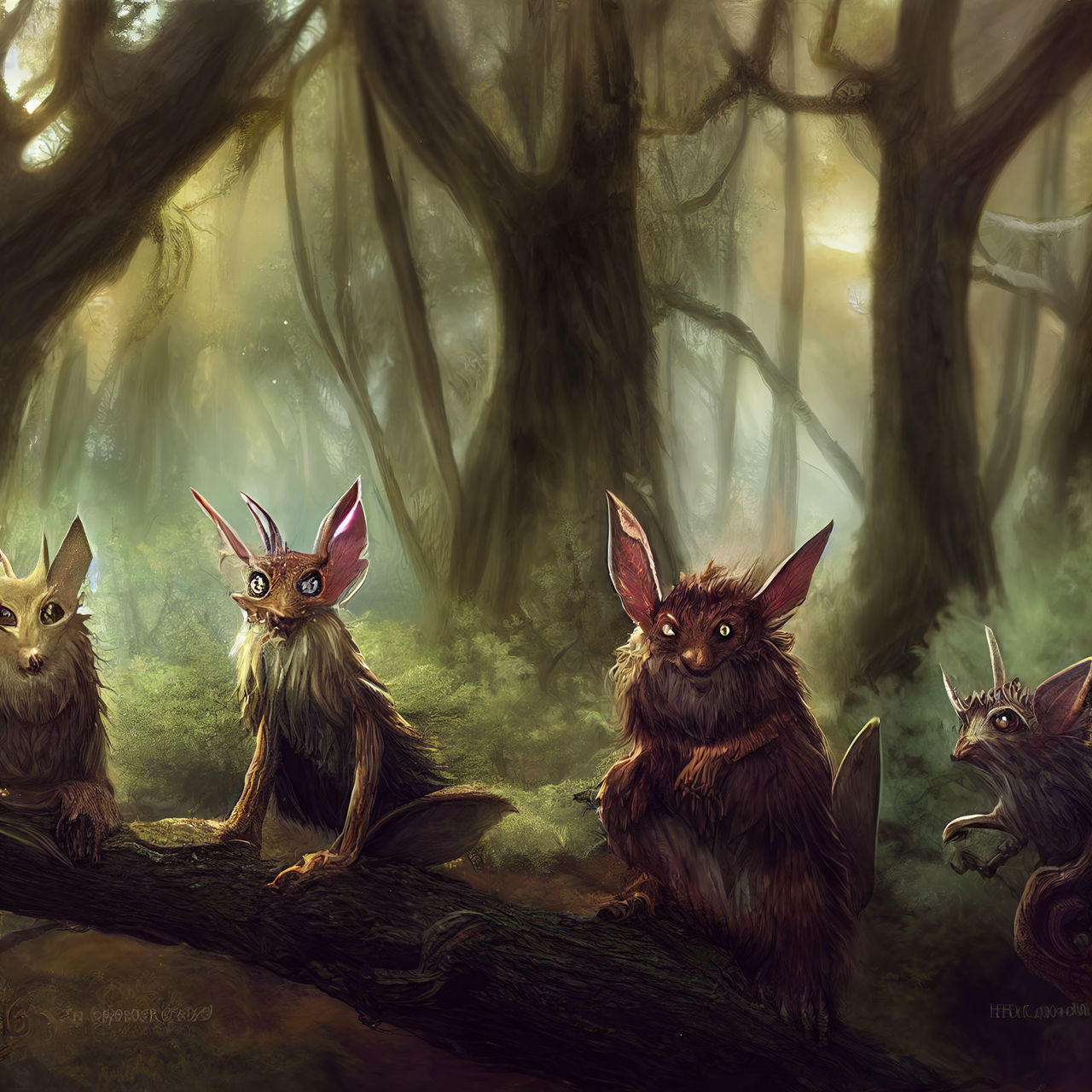 Fae Creatures Fae Creatures 2 by purplerhino on DeviantArt