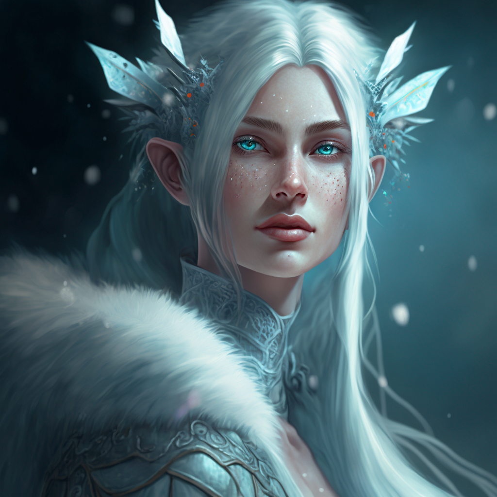Frost elf by purplerhino on DeviantArt