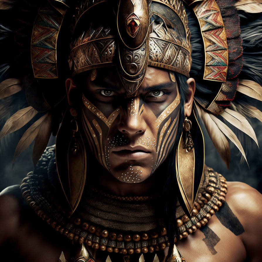 Aztec warrior by purplerhino on DeviantArt Aztec warrior by purplerhino on DeviantArt