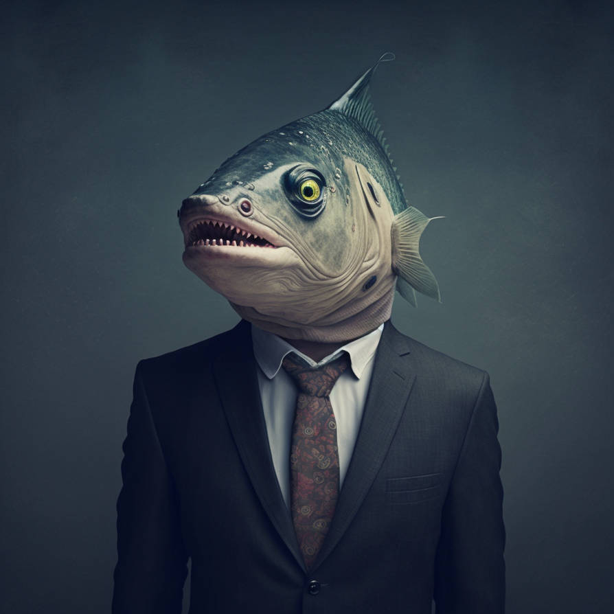 SCP527 Mr. Fish by purplerhino on DeviantArt