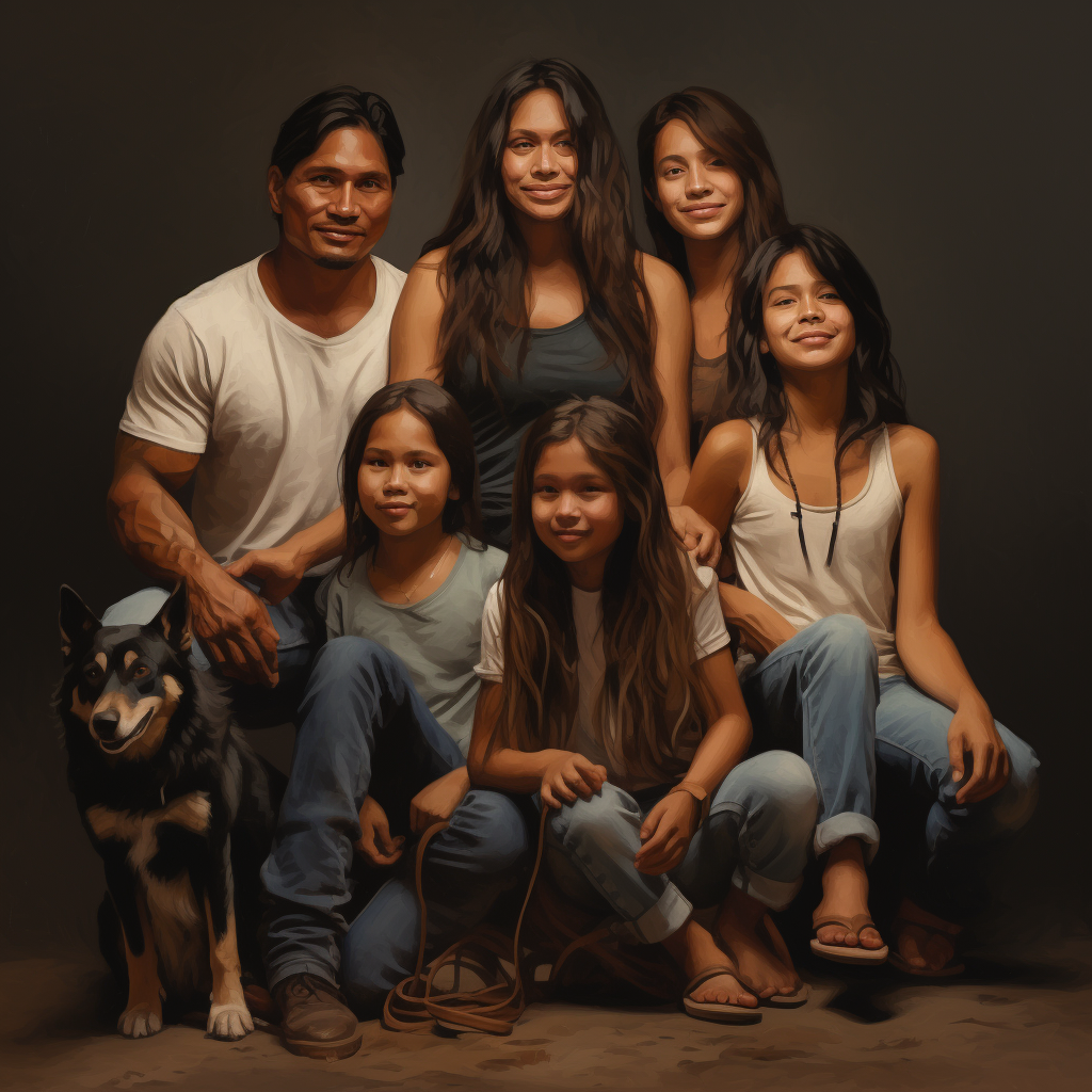 Native American Family by purplerhino on DeviantArt