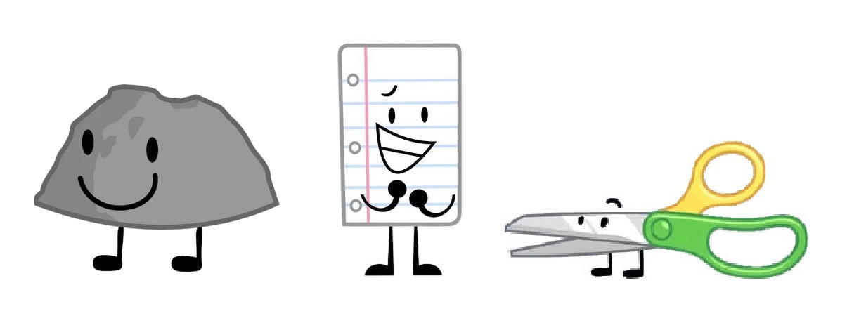 Rock Paper Scissors but BFDI by masonpenguin2 on DeviantArt