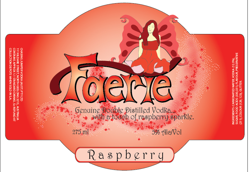 Faerie Alcopop - Raspberry