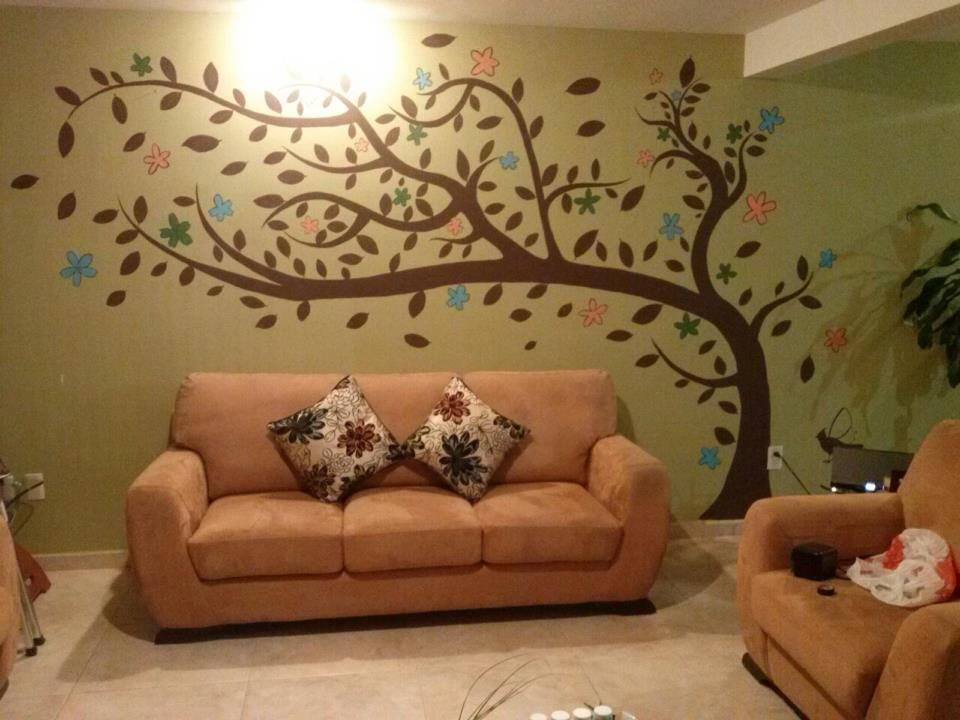 Simple Tree Mural by MexicanLlama on DeviantArt