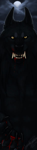 Werewolf Small Painting by HannasArtStudio on DeviantArt