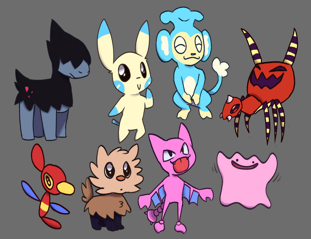 Pokemon from Memory by zombie-zcorge on DeviantArt