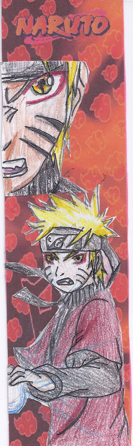 Naruto Sage Mode Book Mark