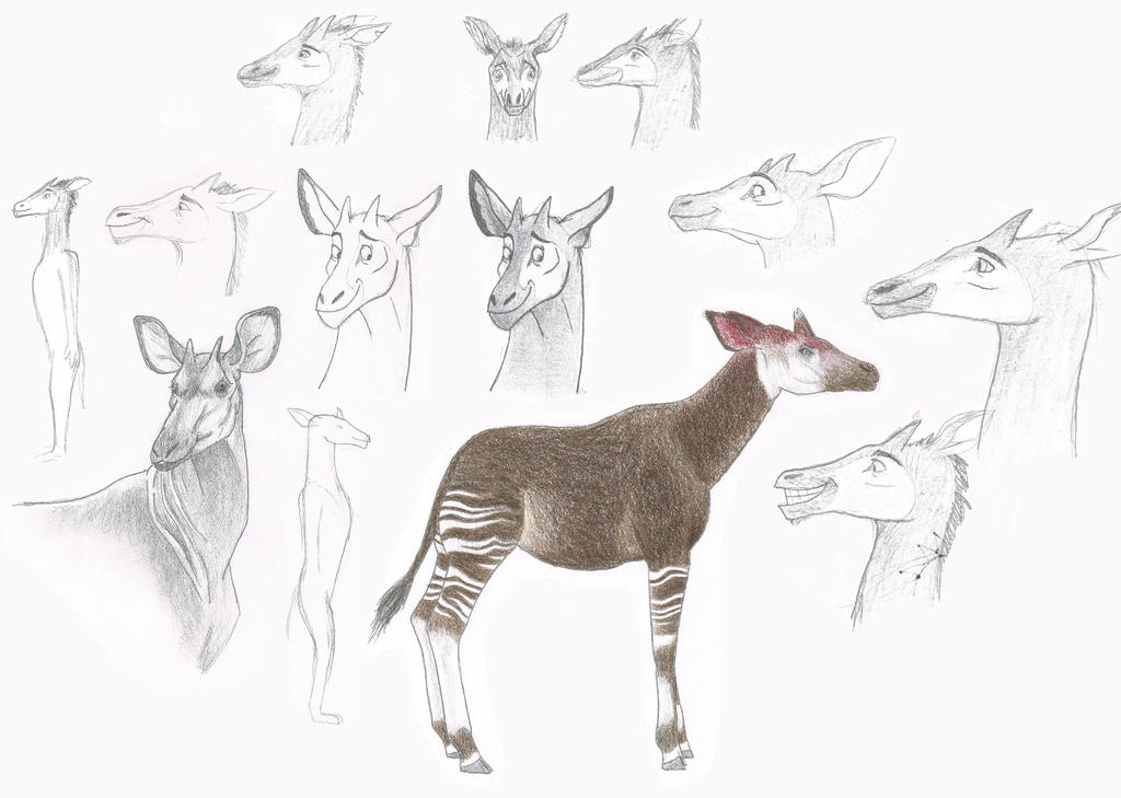 Zootopia - Okapi Character Study by codylake on DeviantArt