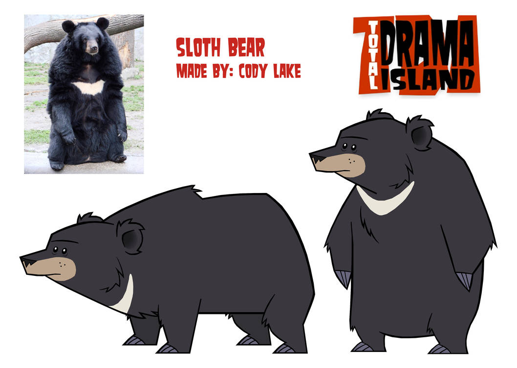 TD Sloth bear by codylake on DeviantArt