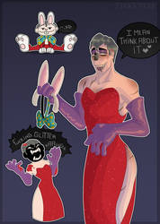 Jessica Rabbit outfit