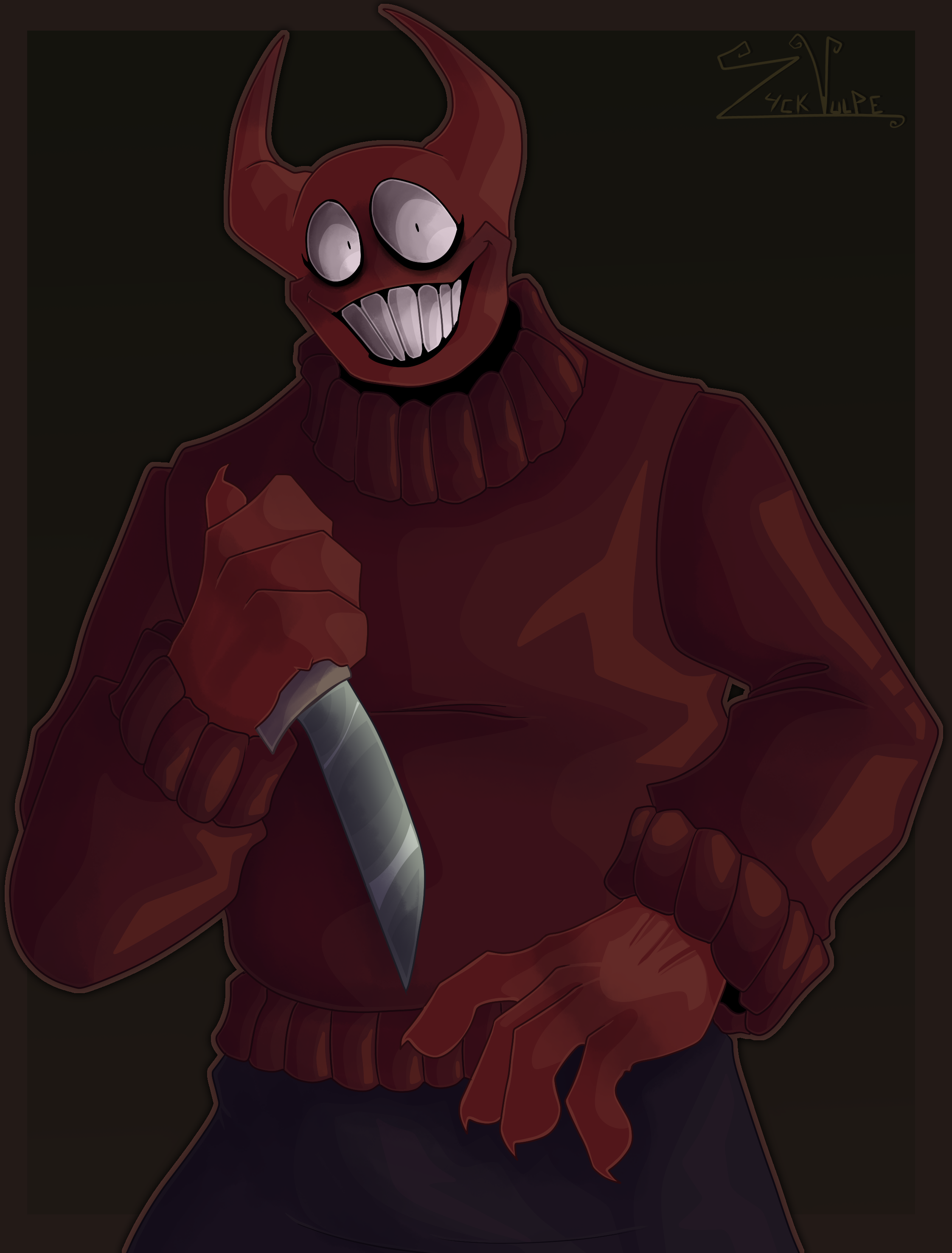 The guy from spooky month, who's named bob by GioPeppers on