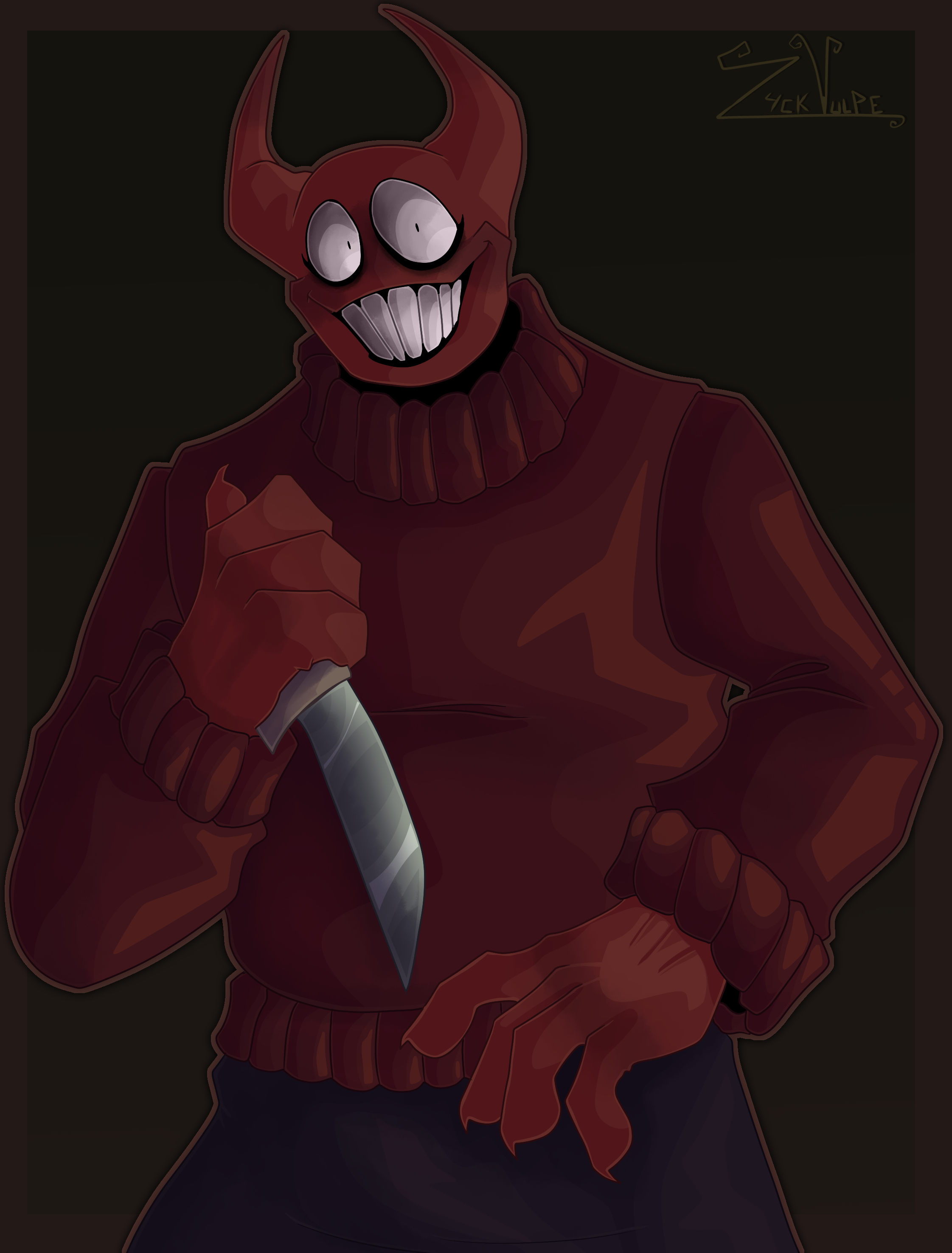 Bob from spooky month by HexAnimates on DeviantArt