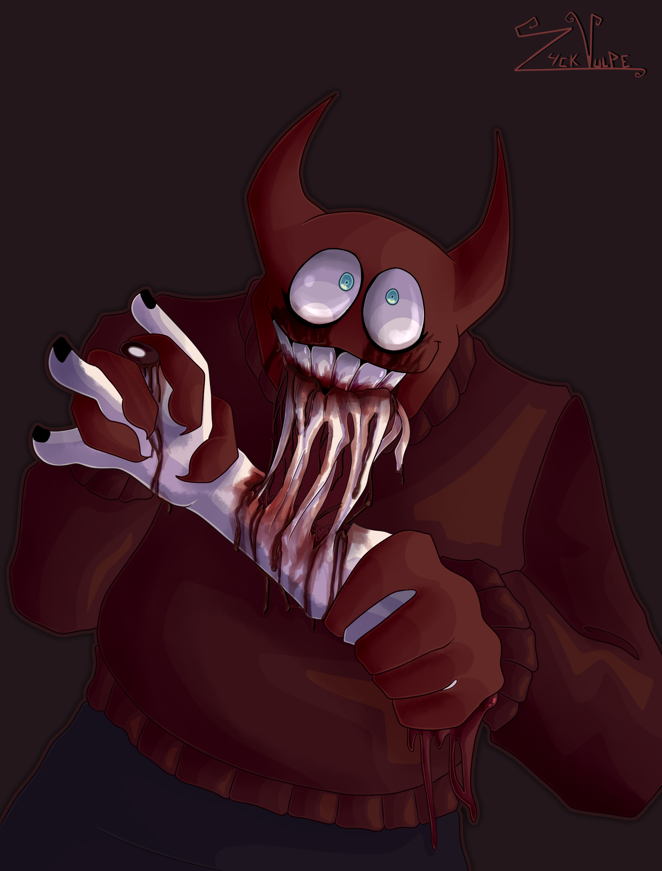 Spooky month Bob by nefilic on DeviantArt