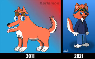 10 Years of Karlamon (comparison)