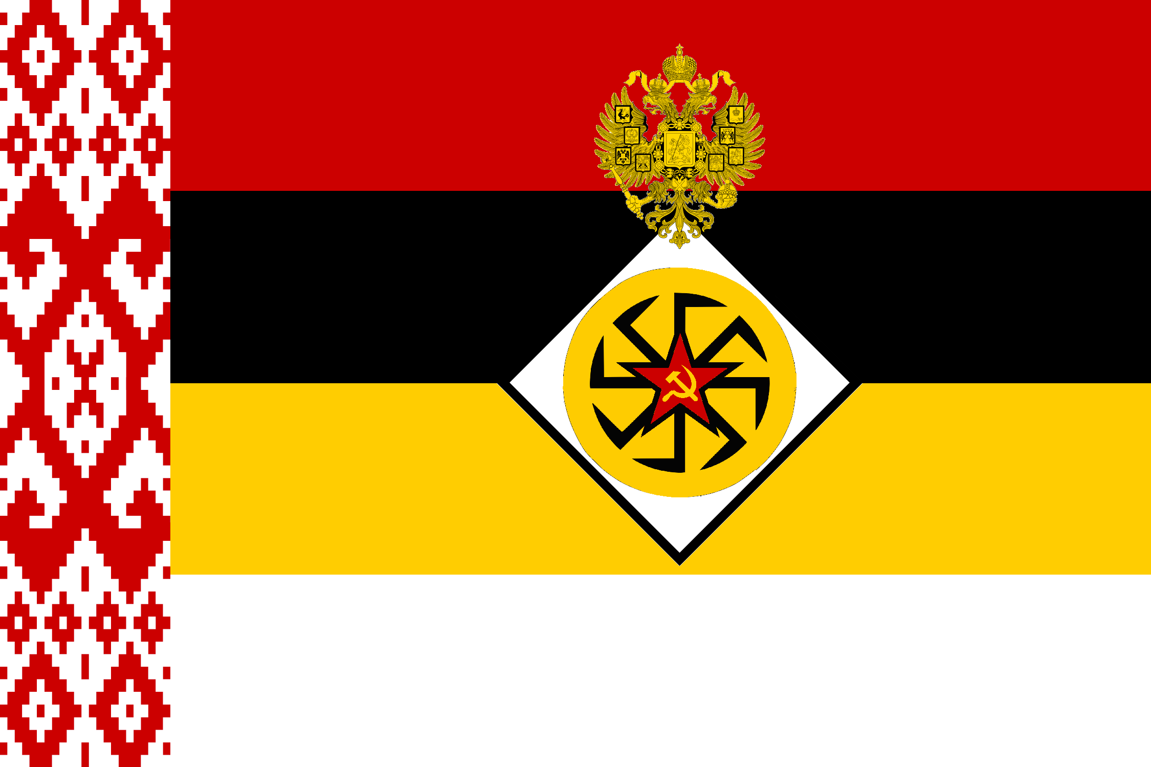 Flag of the Russian Dominion (Alternate) by RedRich1917 on DeviantArt