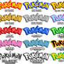 Pokemon Logo Design Concepts