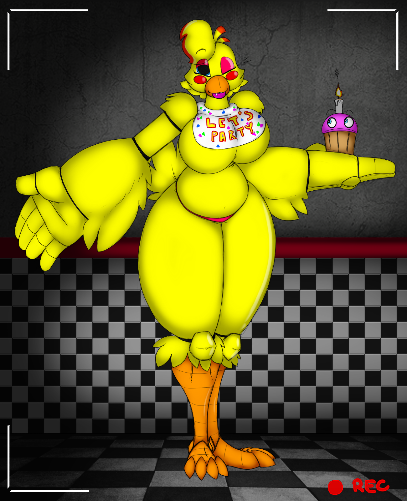 Fnaf toy chica big tits Seeing Toy Chica By Heartman98 On Deviantart