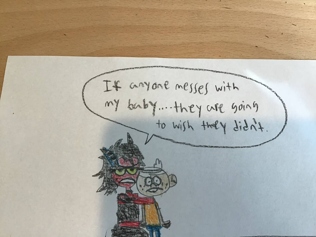 Millie goes mom mode by TheZmanrules on DeviantArt