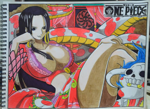 One Piece - Boa Hancock (colored)