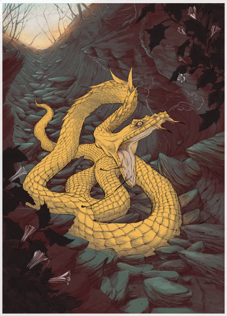 Golden Snake by Nivalis70