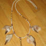 Five wolf claw necklace