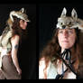 Coyote girl headdress