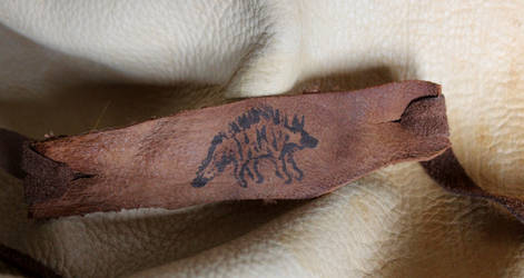 Hyena leather bracelet and more!