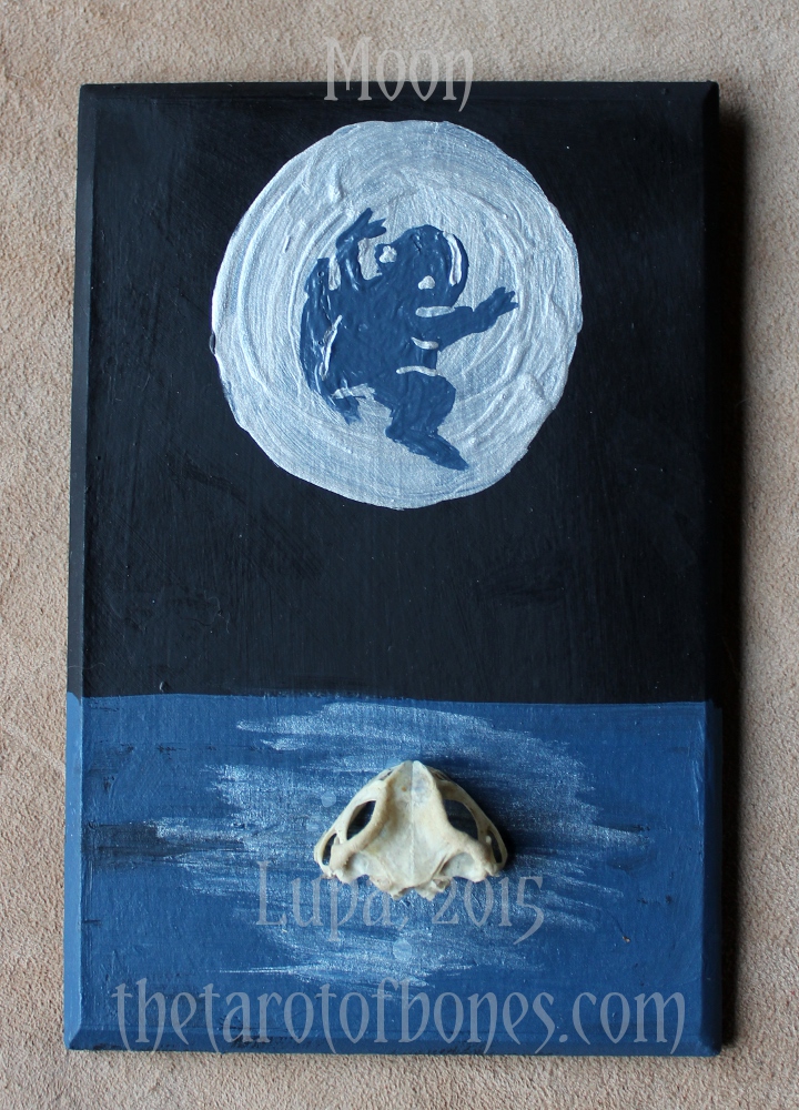 The Tarot of Bones: Moon