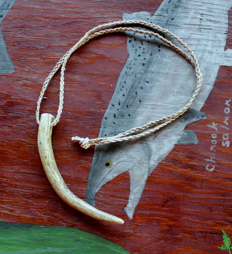 Caribou Antler Necklace