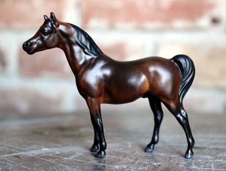 Vesuvius - Breyer Custom Stablemate Arabian