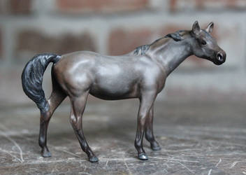 Flede - Breyer Custom Stablemate TB Mare by lupagreenwolf