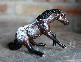 Rowan - Breyer Custom Stablemate Reining Horse