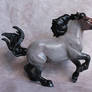 Barnaby - Breyer Custom Bay Roan Stablemate Augustus
