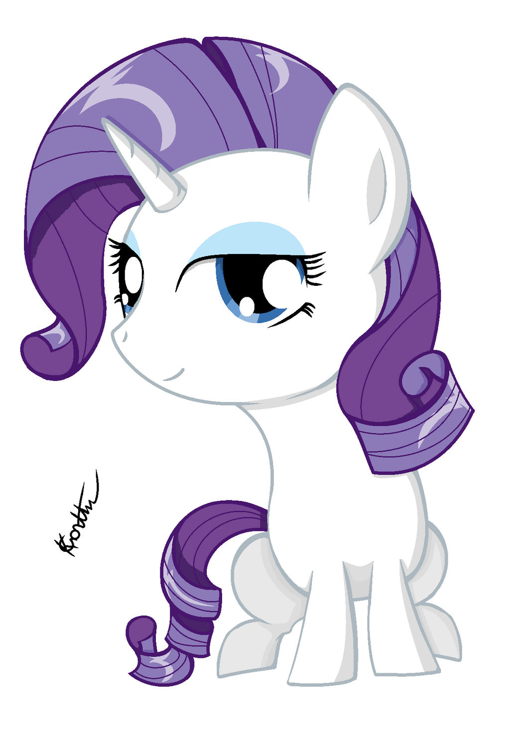 Chibi Rarity by Basket-Studios-Art on DeviantArt
