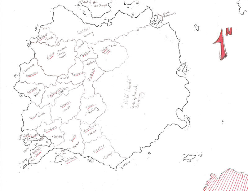 Political Map of Continent by Tymuthus on DeviantArt