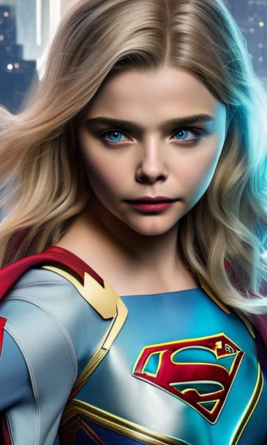 Chloë Grace Moretz Makes For A Great Supergirl In Gorgeous DCU Art