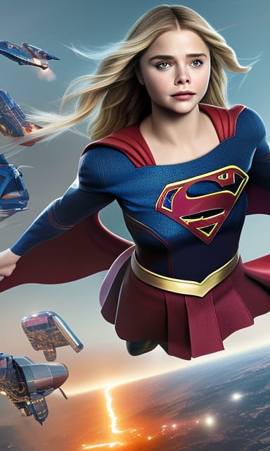 See Chloe Grace Moretz As DC's Supergirl