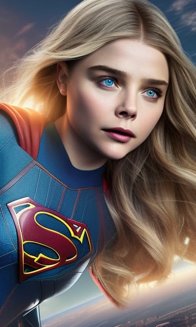 Chloë Grace Moretz Makes For A Great Supergirl In Gorgeous DCU Art