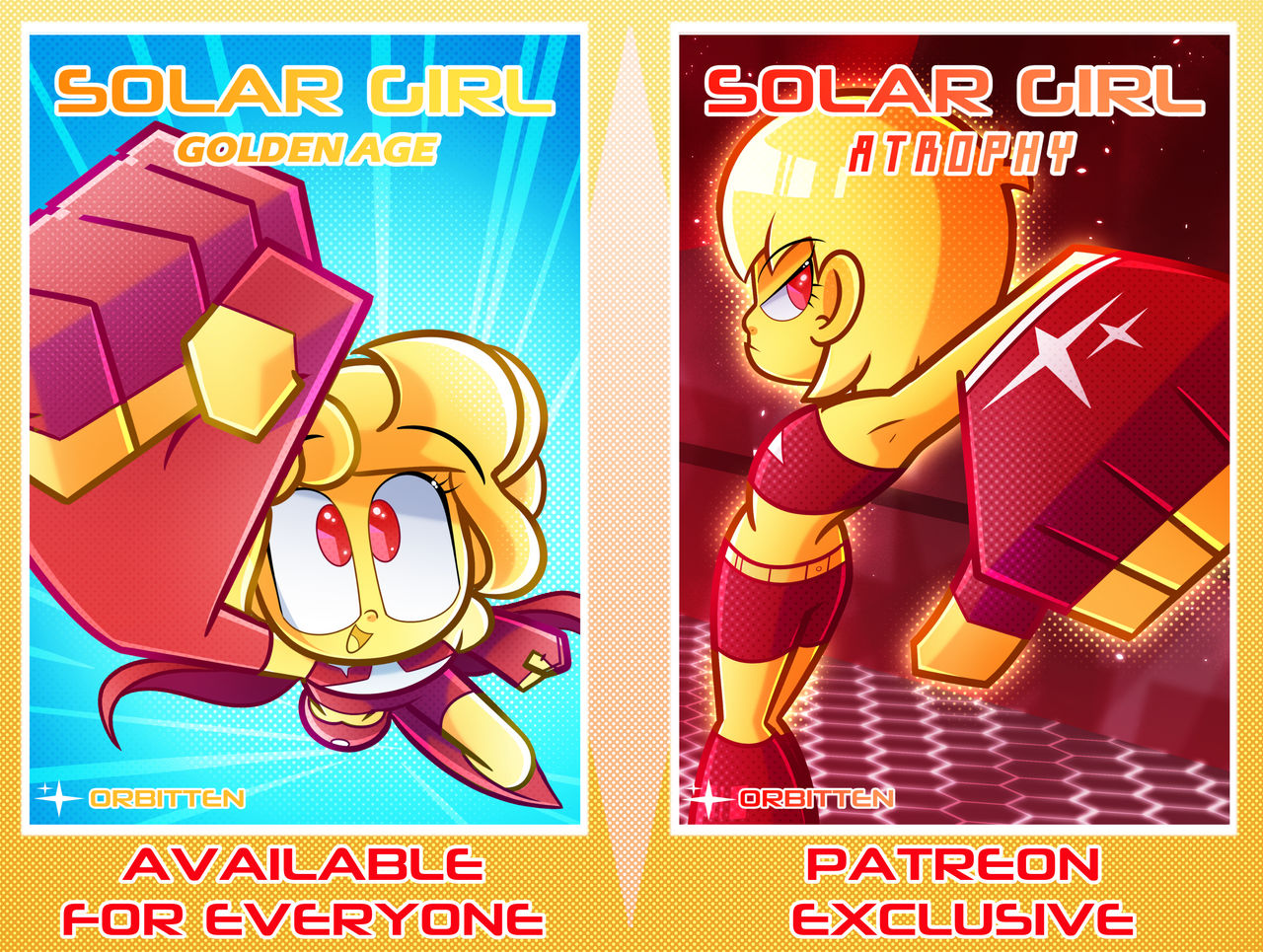 Solar Maximum Deviantart Solar Girl comic strip teasers! by 0rbitten on DeviantArt