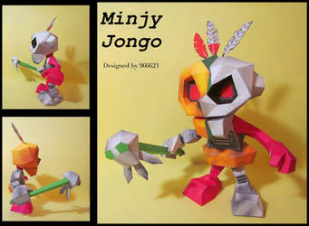 Mingy Jongo papercraft