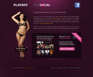 Playboy's Miss Social