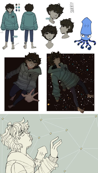 Starbound_charecter design sheets and concept art by midoryn on DeviantArt