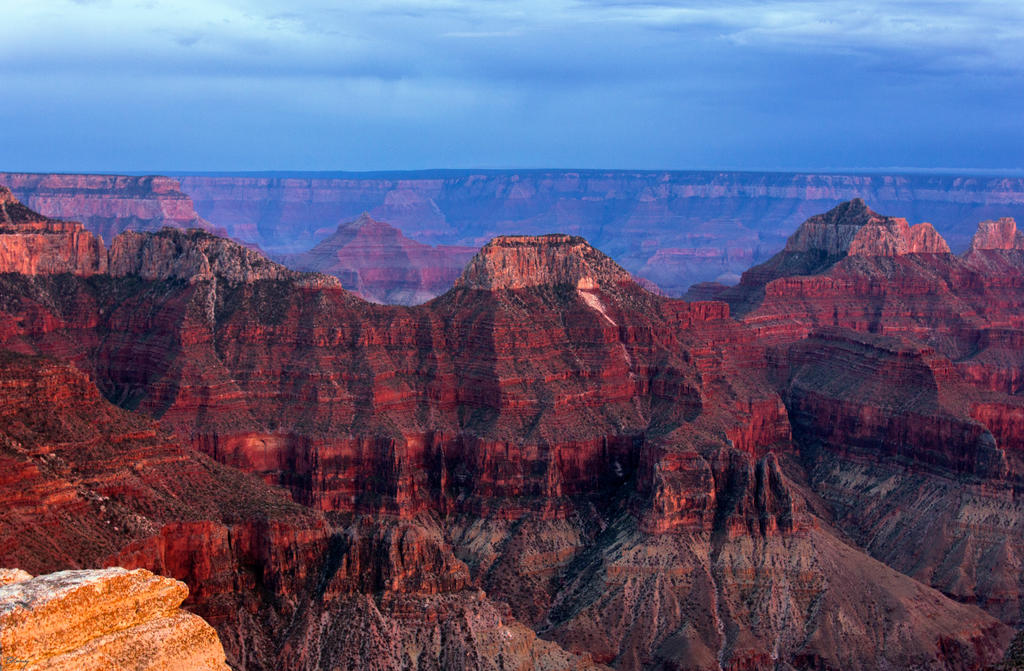 Angelpoints Bright Angel Point at sunset by sequential on DeviantArt