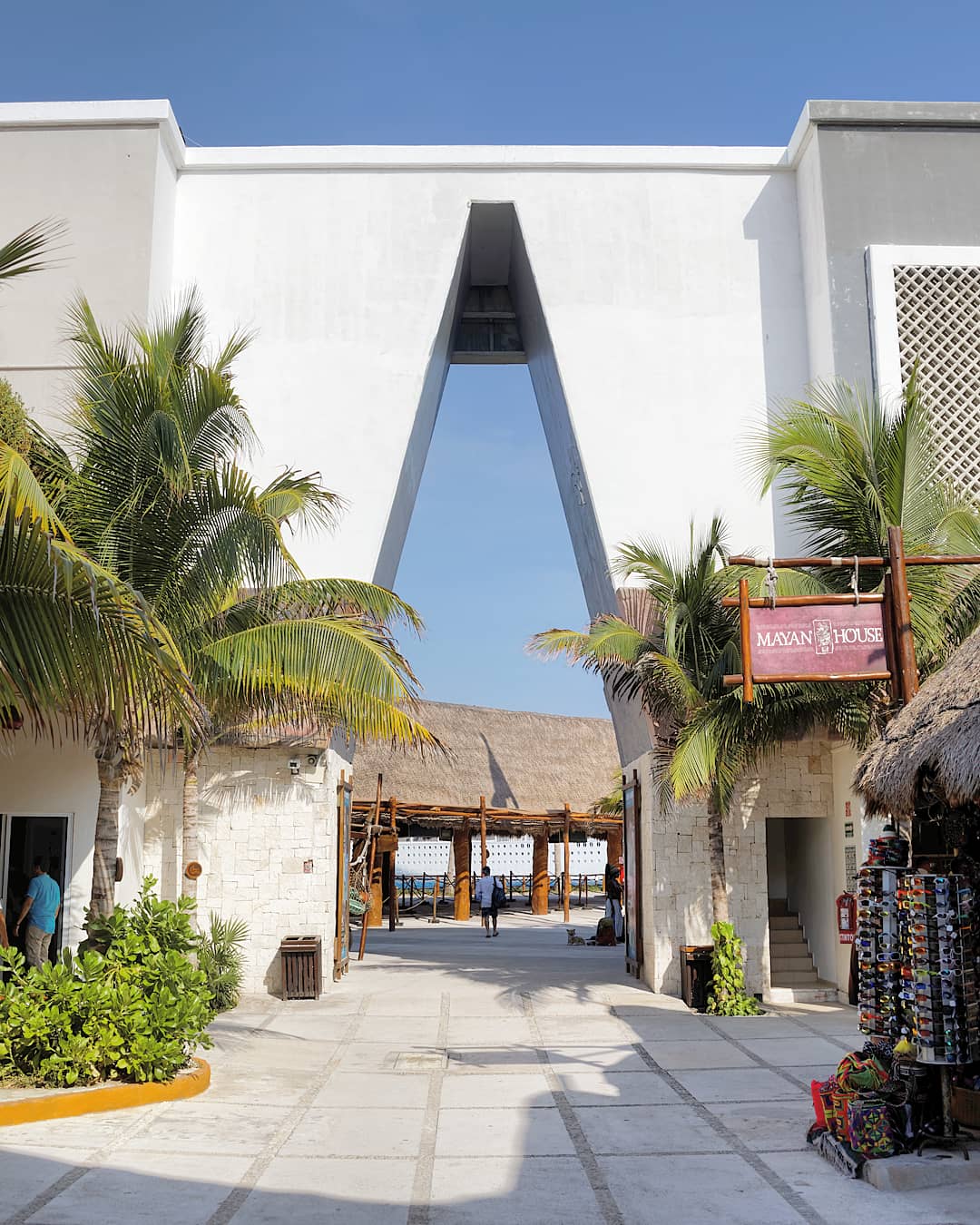 Costa Maya entryway