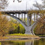 Mendota Bridge viewed from Pike Island