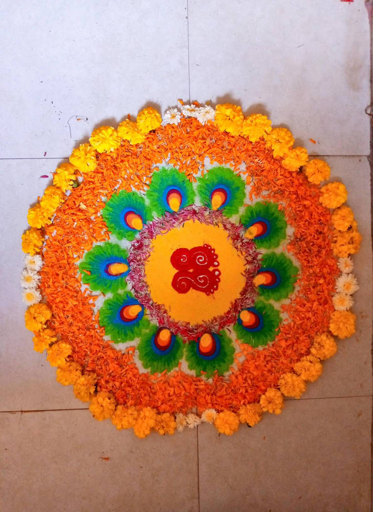 Rangoli by Shriya23 on DeviantArt