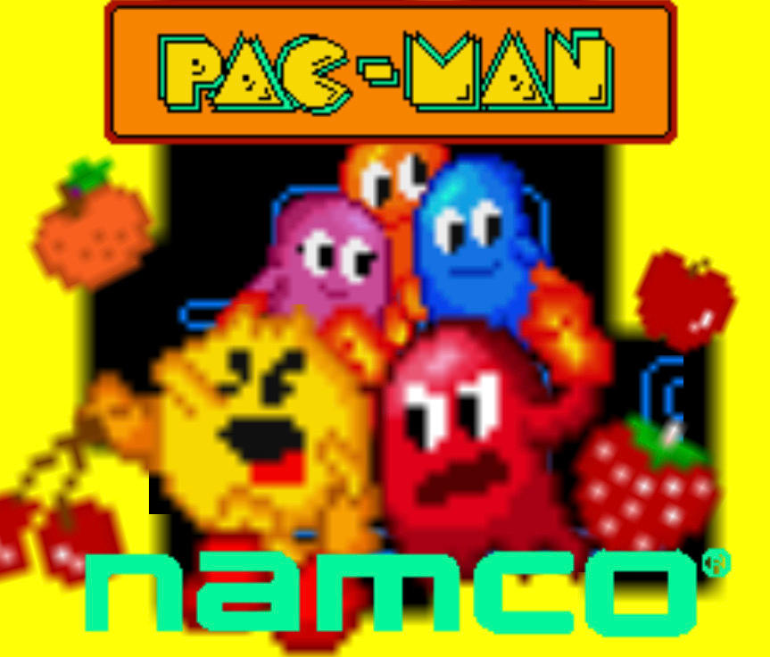 Pac-Man Arcade Artwork (My Version, Side 1) by SoshiTheYoshi on DeviantArt