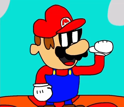 Mario Rocking Meme Super Mario Rocking It Old School by SoshiTheYoshi on DeviantArt