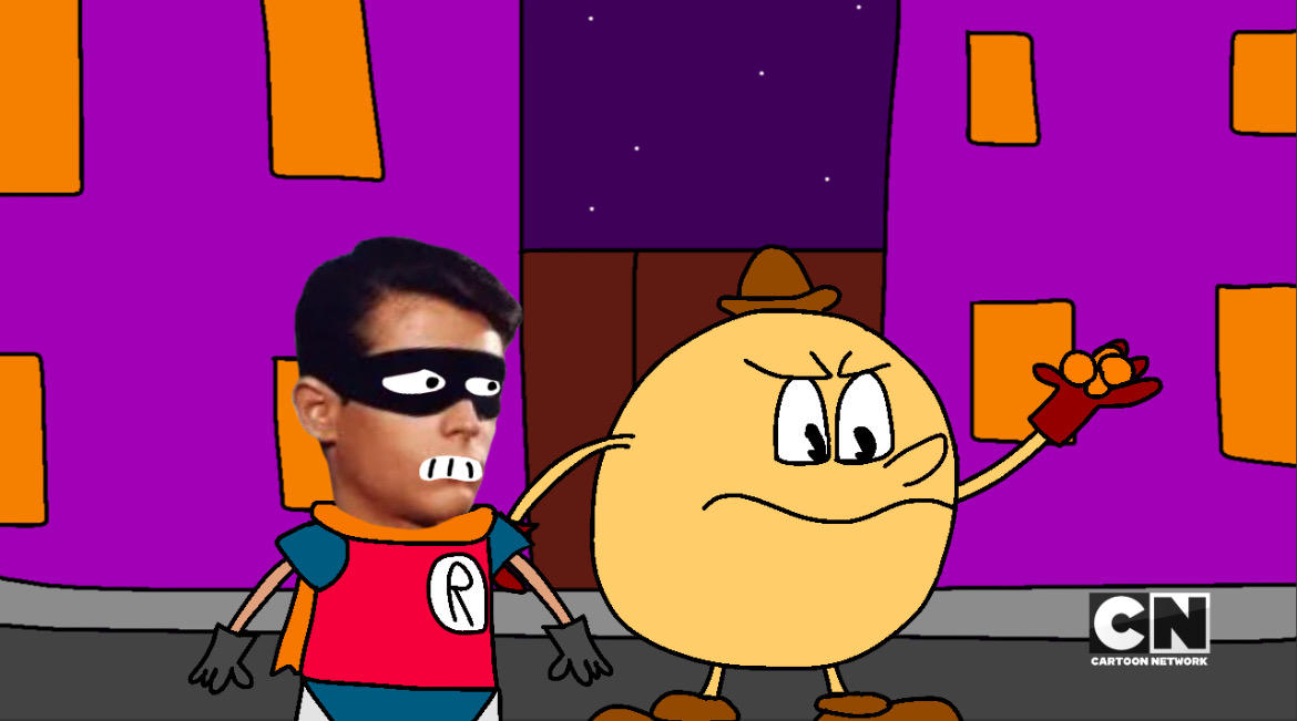 (MAD) Pac-Man and Robin by SoshiTheYoshi on DeviantArt