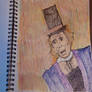 Today's Sketch is Willy Wonka 